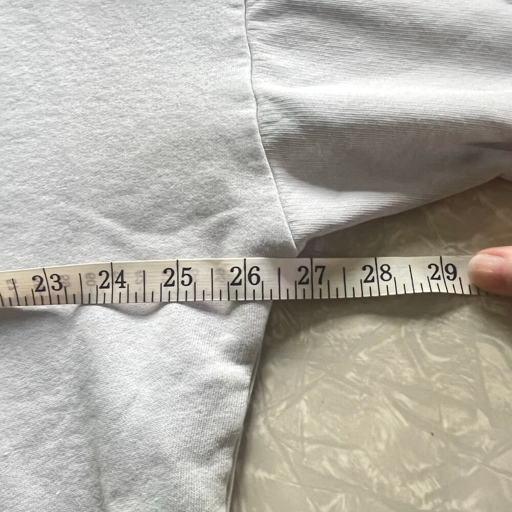 Vintage Aeropostale crewneck sweatshirt light grey size xl fall back to school - Picture 10 of 16